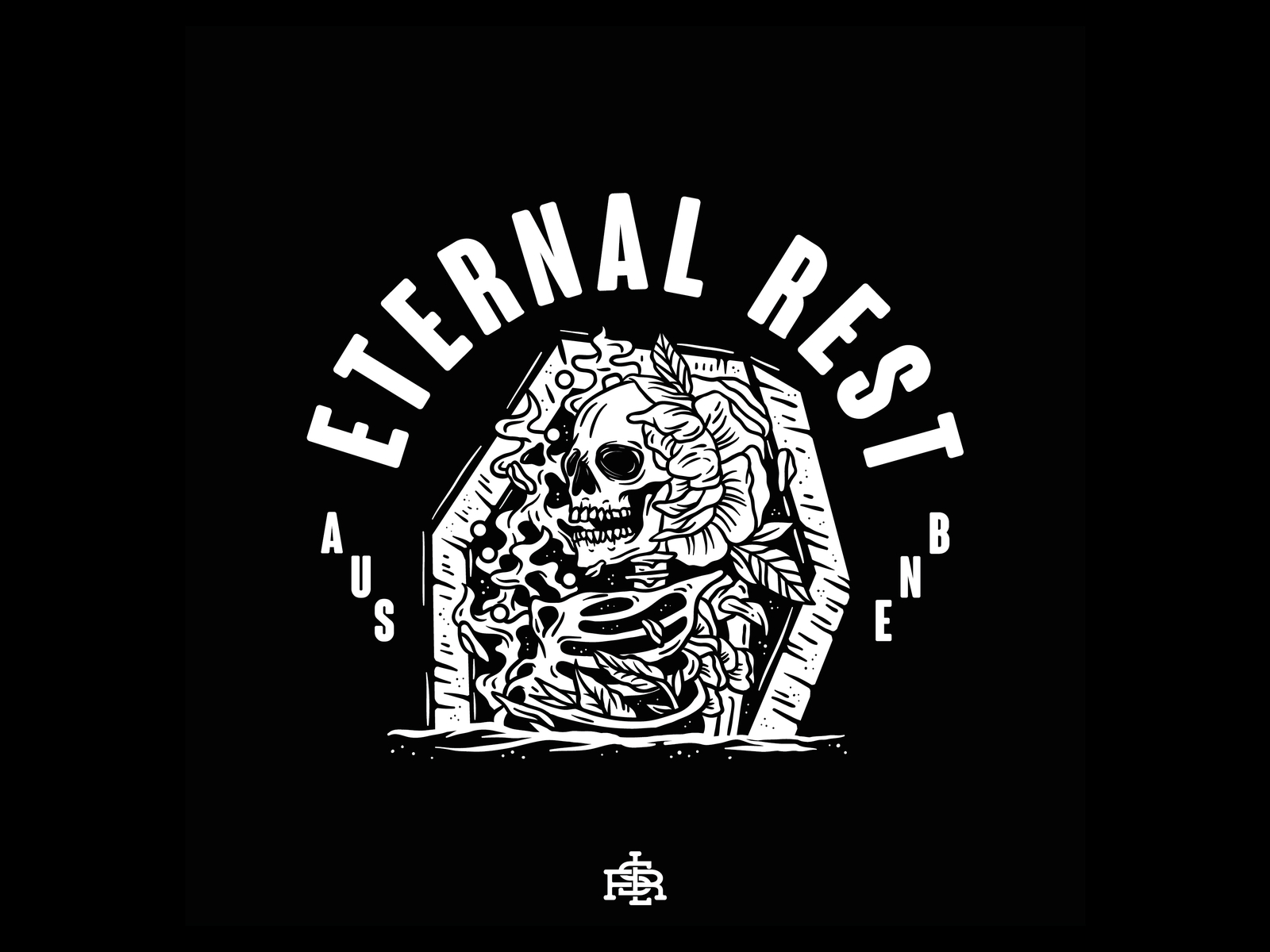 Design i did for ETERNAL REST, australian deathmetal by LSR Design on