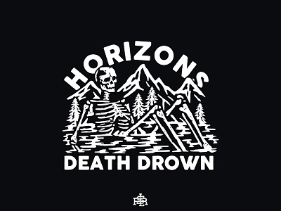 HORIZONS artwork bandmerch clothing design drawing illustration merch merch design merchandise music album shirtdesign