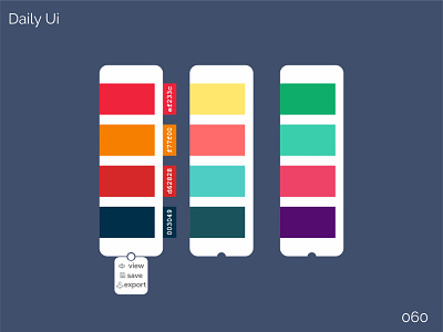 Color Picker - Daily Ui - 060 dailyui dailyui060 dailyuichallange design dribbble illustration ui vector