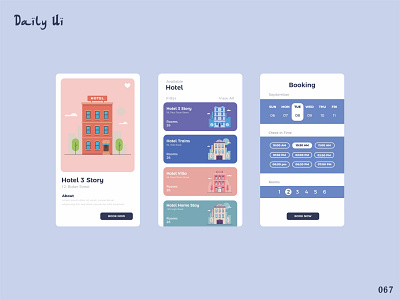 Hotel Booking - Daily Ui - 067