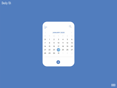 Date Picker - Daily Ui - 080