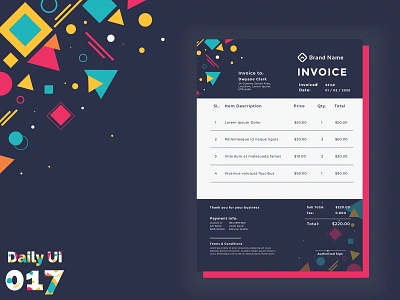 Email Receipt - Daily Ui - 017 dailyui dailyui017 dailyuichallange design dribbble email receipt illustration invoice vector