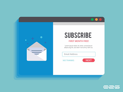 Subscribe - Daily Ui - 026