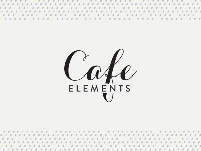 Cafe Elements cafe pattern press75 theme type typography wordpress