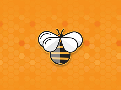 Bee Bee Bee Bee animal bee logo vector