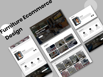 Furniture Ecommerce Website adobe adobe photoshop adobexd ecommerce ecommerce business ecommerce design ecommerce shop furniture store landingpage uidesign uxdesign visual design website design