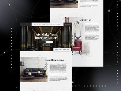 Interior Studio - Website Design