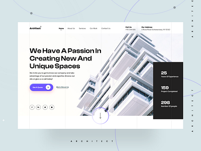 Architect Landing Page