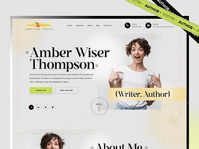 Amber Wiser Thompson - Website Design