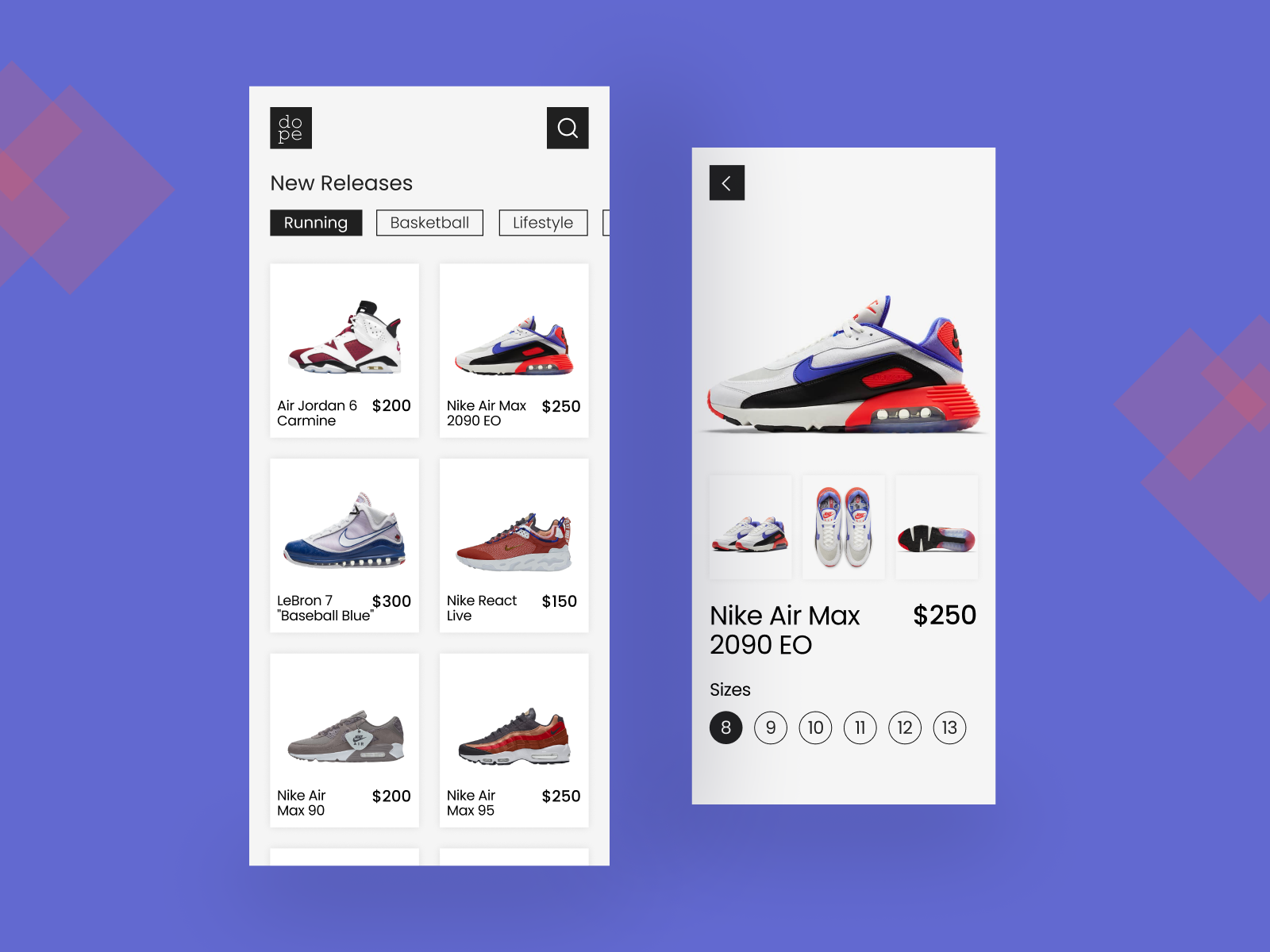 Shoe Store App Concept by Rutuj Desai on Dribbble