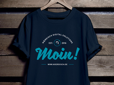Noerdisch Shirt Moin! corporate branding spreadshirt t shirt design typogaphy