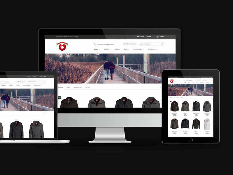 Wellensteyn Online Shop Relaunch Concept by Claas Reimer on Wellensteyn Online Shop | Mybestbrands