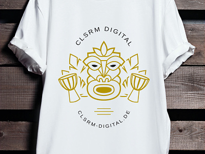 CLSRM Digital Shirt Totemic concept design final drawing merchandising spreadshirt