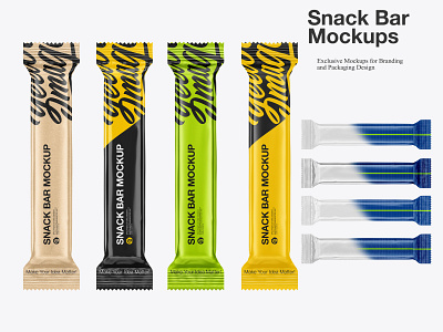 Snack Bar Mockups