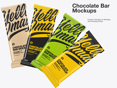 Chocolate Bar Mockups