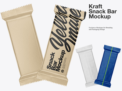 Paper Snack Bar Mockup