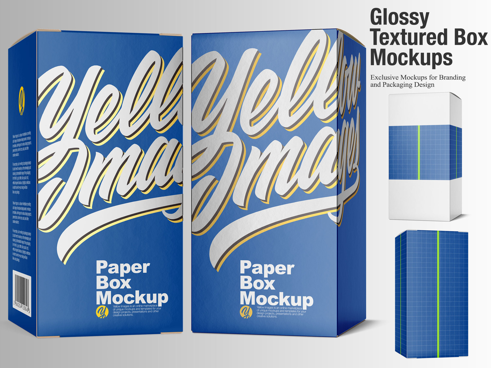 Download Glossy Textured Box Mockups by Oleksandr Hlubokyi on Dribbble