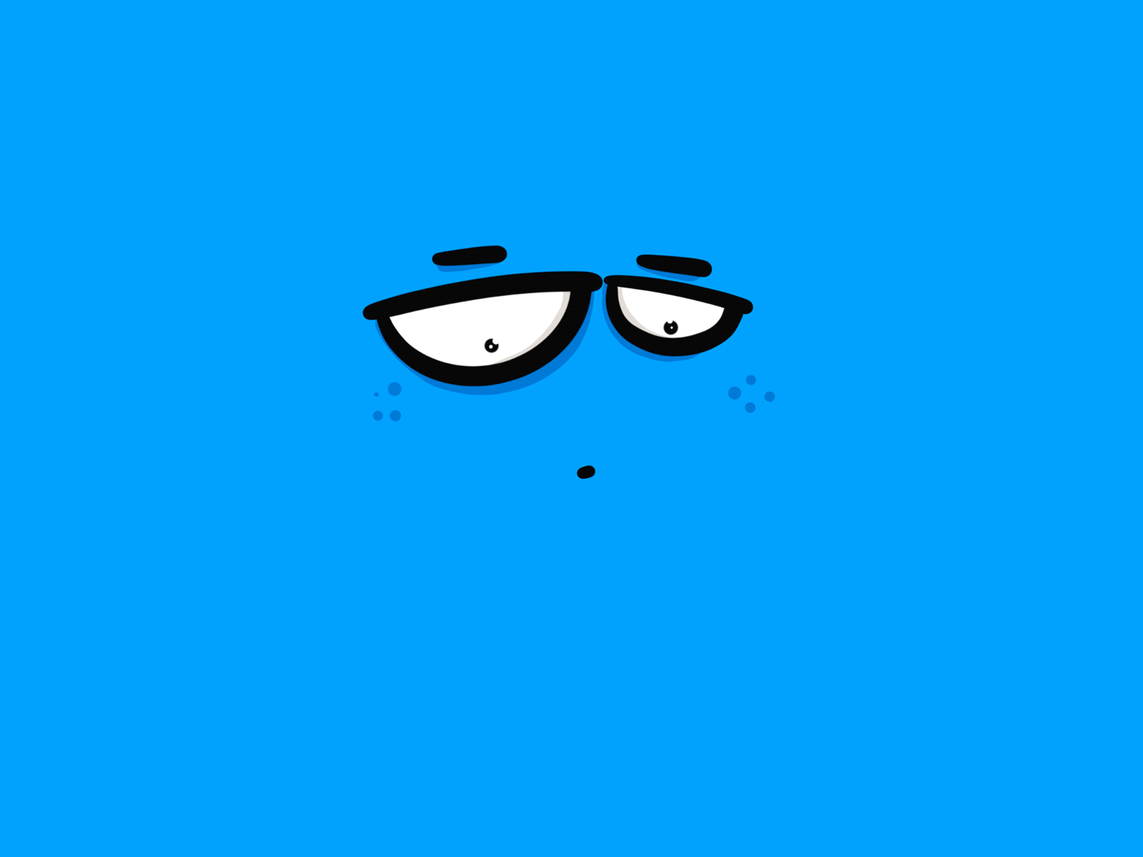 Blue? cartoon gif graphic design illustration lettering motion graphics