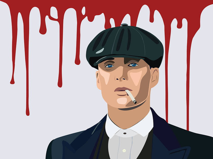 Thomas Shelby by Ana Sandadze on Dribbble