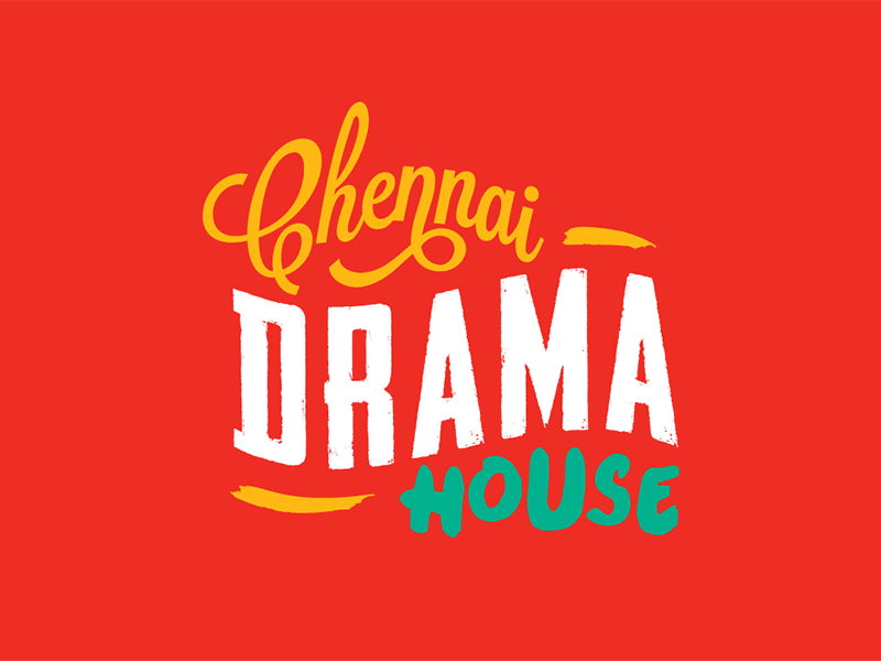 Chennai drama house branding color comedy dynamic theatre