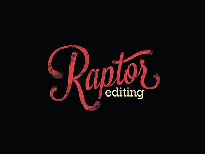 Raptor artist branding editing logo writer