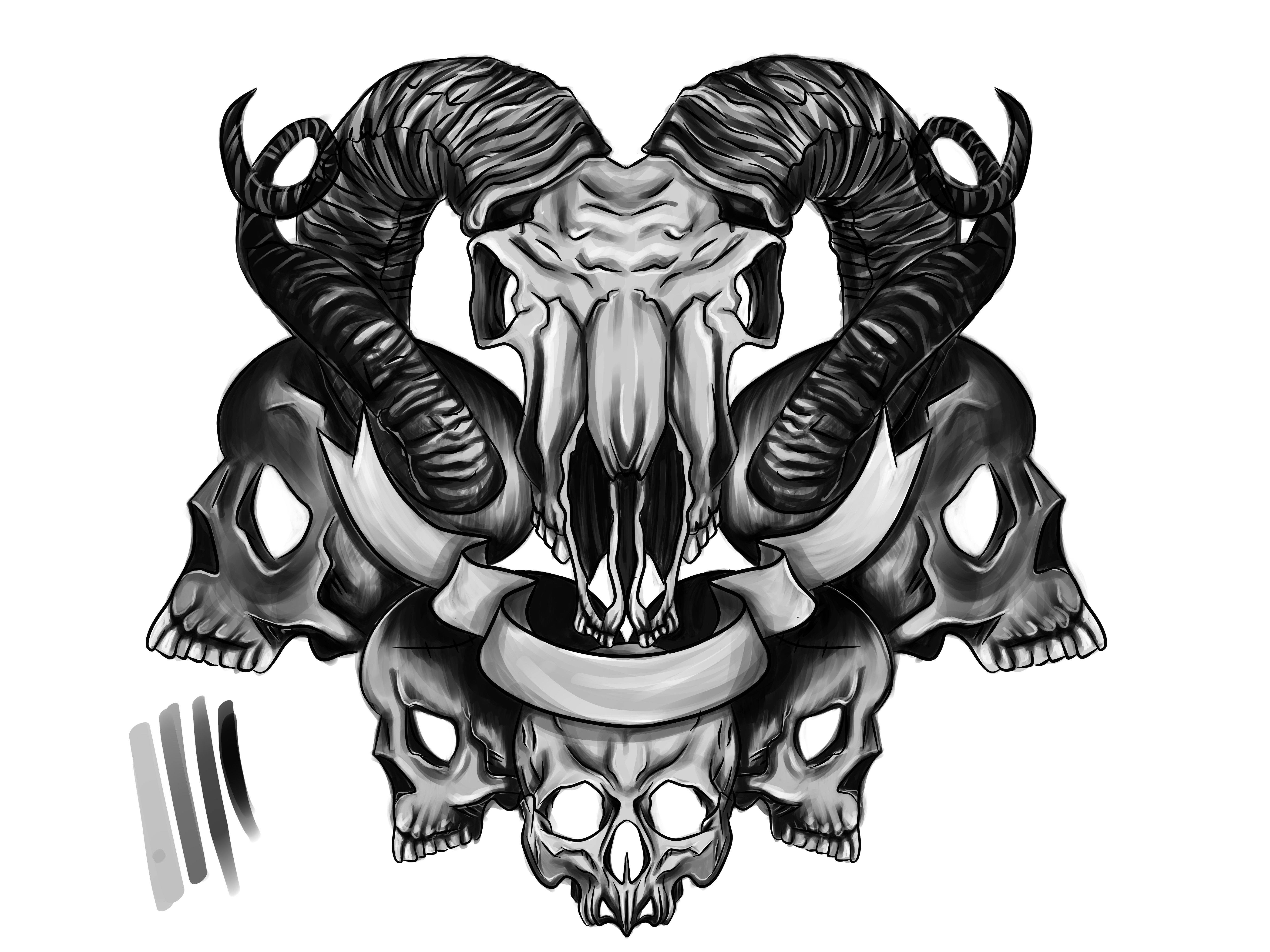 Skull Tattoo - PNG All | PNG All