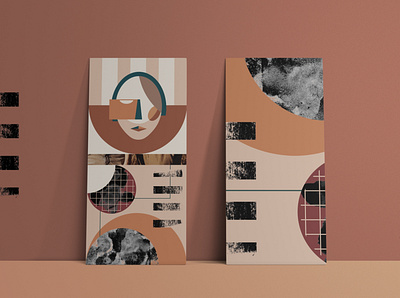 Modern geometric face. abstract art brand design brand identity branding packaging design pattern design patterns textured visual identity