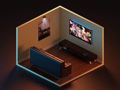 Room in Blender 3d