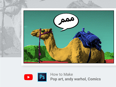 How to Make Pop art, andy warhol, Comics in Photoshop