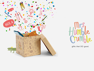 Mrs Humble Crumble branding branding design creative design identity design illustration