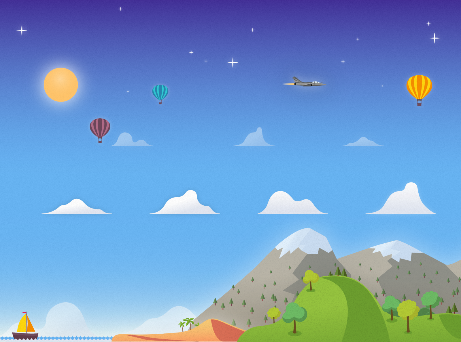 Clouds Game by Ineat Studio on Dribbble