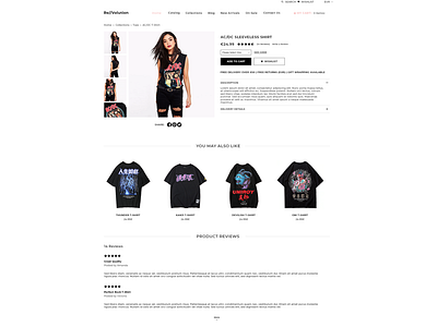 eCommerce Design - Product Page