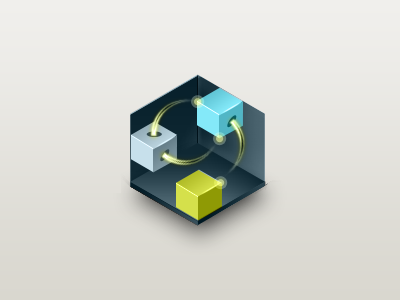 Data base digital icon