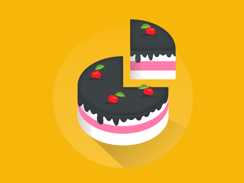 Cake by RMH Design on Dribbble