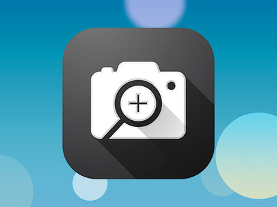 Photo Quality Check v. 1.2 icon app app icon flat icon ios ui uidesign