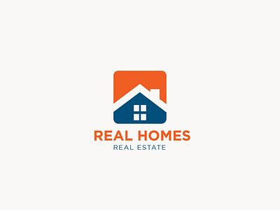 Real Homes logo design