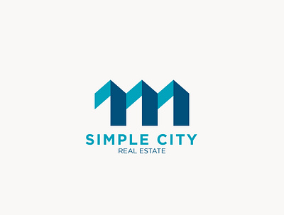 Simple City logo design design graphic graphicdesign icon identity logo logodesign logos logosai vector