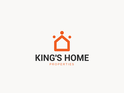 King's Home logo design