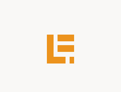 LE / LF Logo design design flat graphic graphicdesign identity logo logodesign logos logosai logotype