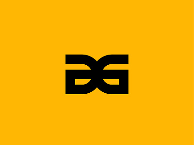 DG Letter Logo Concept art brand branding clean design flat graphic design icon identity letter lettering logo minimal type typography vector