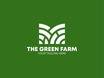 The Green Farm logo concept design