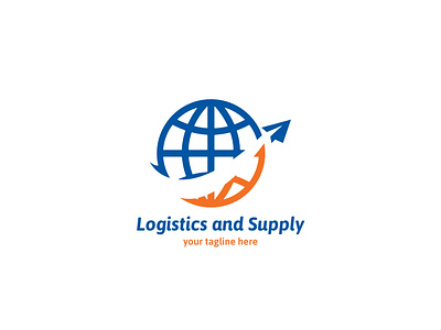 Logistisc ans Supply logo by Beniuto Design on Dribbble