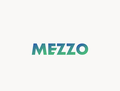 Mezzo logo design design graphic graphicdesign icon logo logodesign logos logosai logotype type