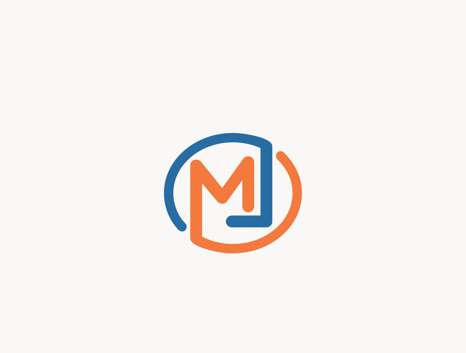 Ml Logo Design By Beniuto Design On Dribbble