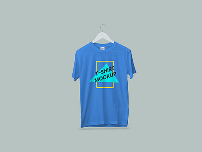 Hanging T-Shirt Mockup