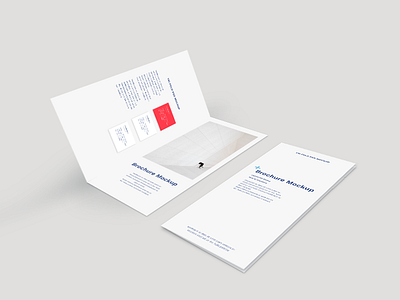 Bi-Fold Brochure Mockup bi fold brochure mockup fee download flyer free mockup mockup presentation realistic