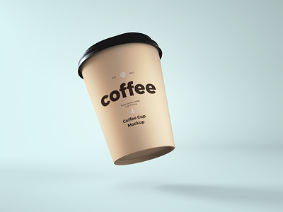 Reusable Coffee Cup Mockup - Free Download Images High Quality PNG