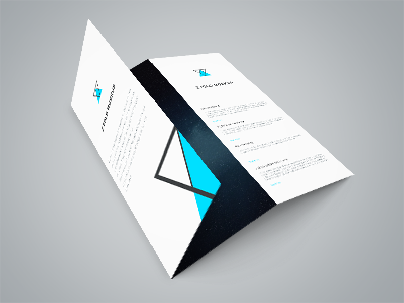 Download Freebie - Tri Fold Brochure PSD Mockup by GraphBerry on ...