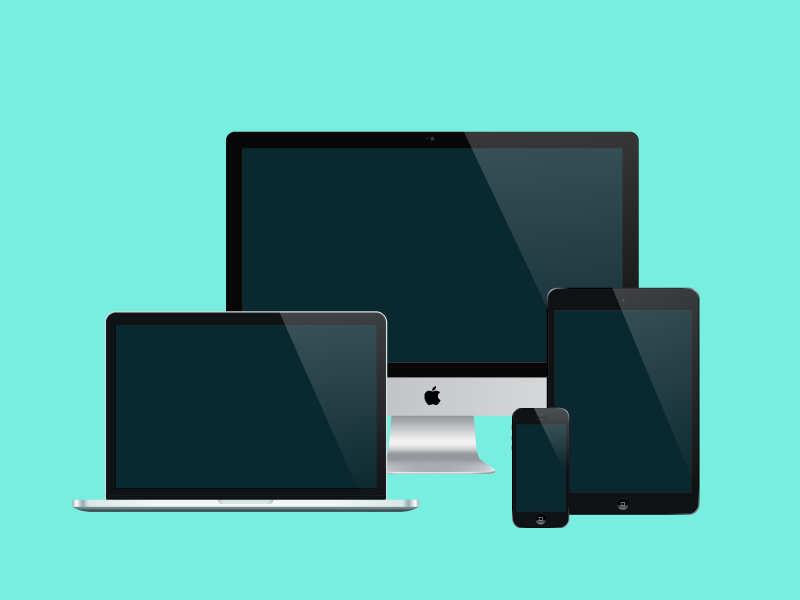 Download Freebie - Modern Realistic Devices Mockup by GraphBerry on Dribbble