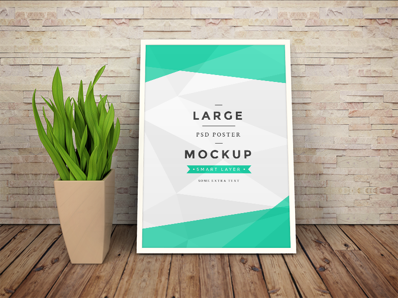 Download Freebie - Artwork Frame PSD Mockup by GraphBerry on Dribbble